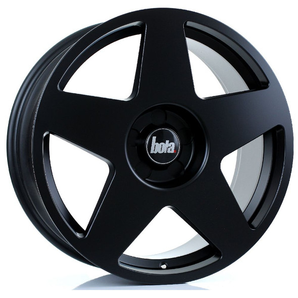 BOLA B10 19x8.5 5x120 MATT BLACK Custom Offset: ET25 TO ET45 www.srbpower.com