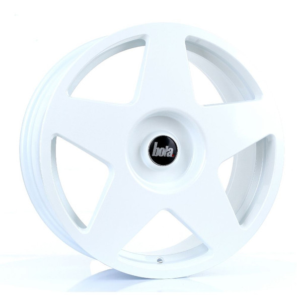 BOLA B10 18x8 5x105 WHITE Custom Offset: ET30 TO ET45 www.srbpower.com