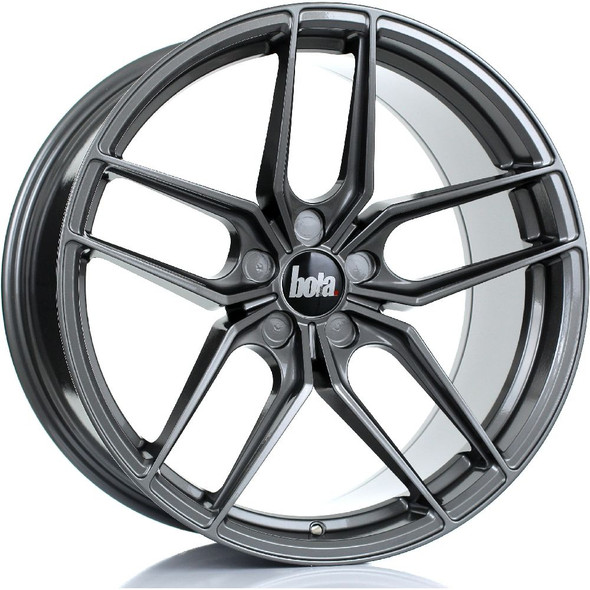 BOLA B11 20x10 5x127 LIGHT GUNMETAL Custom Offset: ET20 TO ET45 www.srbpower.com