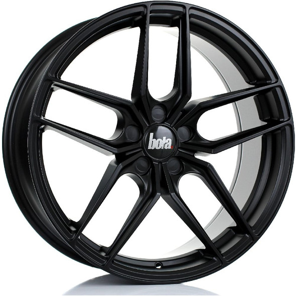 BOLA B11 20x8.5 5x120.65 MATT BLACK Custom Offset: ET20 TO ET45 www.srbpower.com