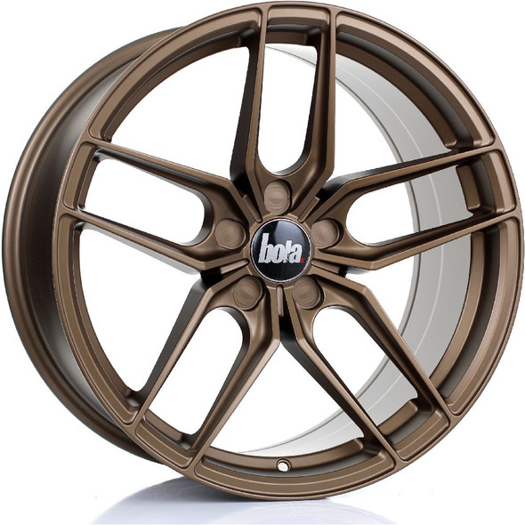 BOLA B11 19x9.5 5x130 MATT BRONZE Custom Offset: ET25 TO ET45 www.srbpower.com