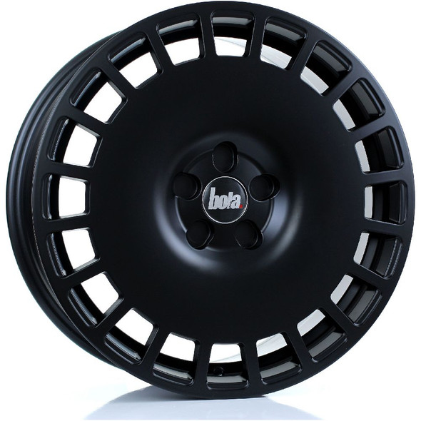 BOLA B12 18x8 5x108 MATT BLACK Custom Offset: ET30 TO ET45 www.srbpower.com