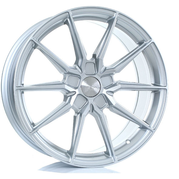 BOLA B16 19x8.5 5x110 CRYSTAL SILVER Custom Offset: ET25 TO ET45 www.srbpower.com