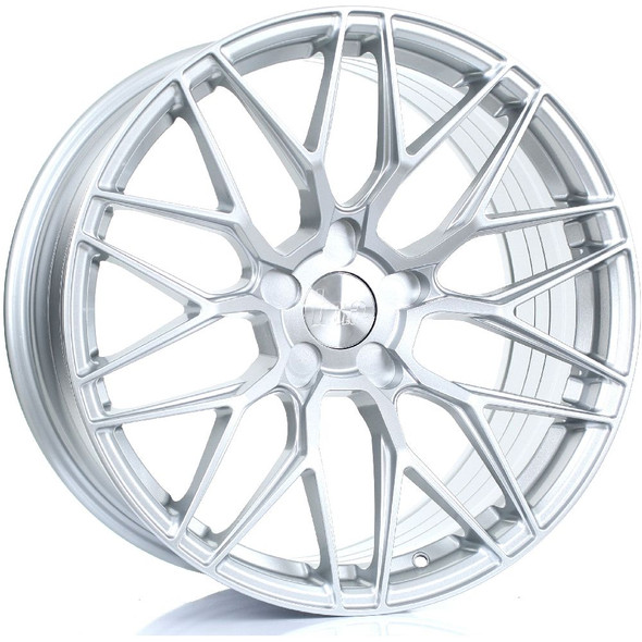 BOLA B17 19x9.5 5x114 CRYSTAL SILVER Custom Offset: ET25 TO ET45 www.srbpower.com