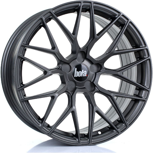 BOLA B17 19x9.5 5x118 MATT GUNMETAL Custom Offset: ET25 TO ET45 www.srbpower.com