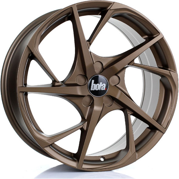 BOLA B18 19x8.5 5x108 MATT BRONZE Custom Offset: ET25 TO ET45 www.srbpower.com