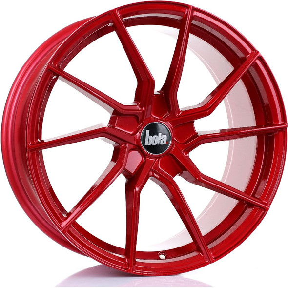 BOLA B25 18x8.5 5x98 CANDY RED Custom Offset: ET25 TO ET45 www.srbpower.com