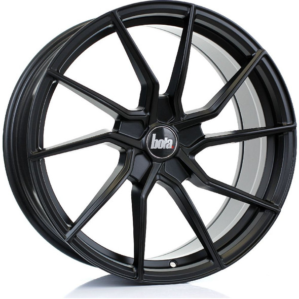 BOLA B25 19x8.5 5x105 MATT BLACK Custom Offset: ET25 TO ET45 www.srbpower.com