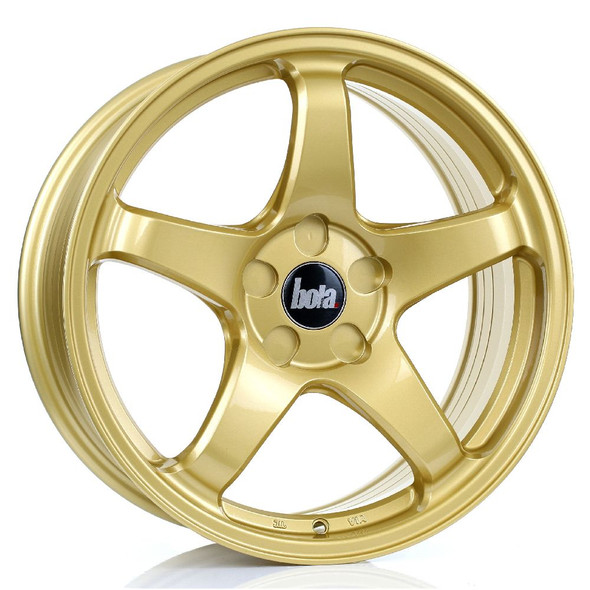 BOLA B2R 17x7.5 5x105 GOLD Custom Offset: ET40 www.srbpower.com