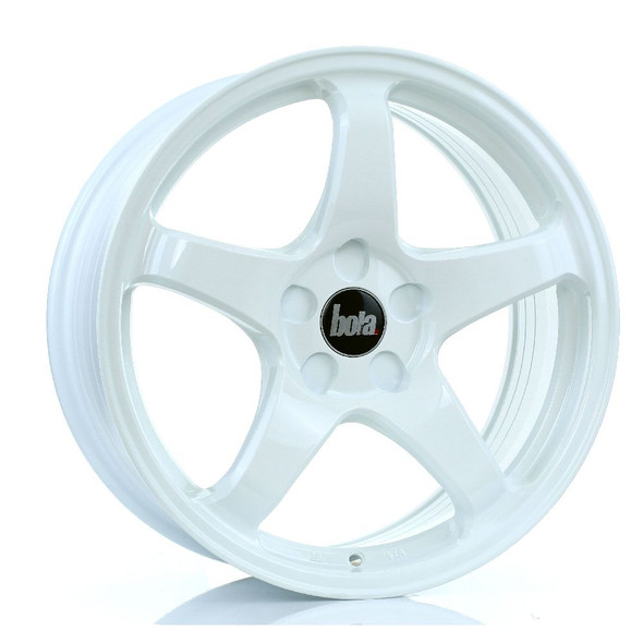 BOLA B2R 17x7.5 5x118 WHITE Custom Offset: ET40 www.srbpower.com