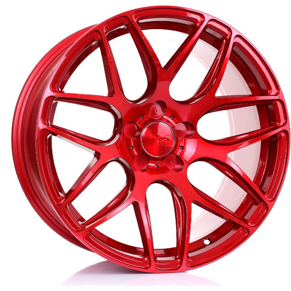 BOLA B8R 18x9.5 5x100 CANDY RED Custom Offset: ET25 TO ET40 www.srbpower.com