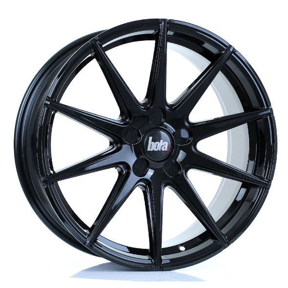 BOLA CSR 18x8 5x118 GLOSS BLACK Custom Offset: ET25 TO ET45 www.srbpower.com