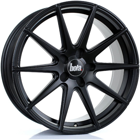 BOLA CSR 19x8.5 5x115 MATT BLACK Custom Offset: ET40 TO ET45 www.srbpower.com