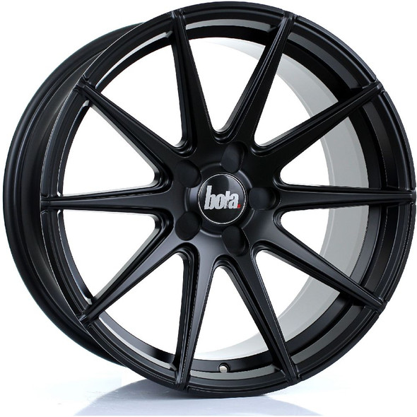 BOLA CSR 19x9.5 5x114 MATT BLACK Custom Offset: ET25 TO ET45 www.srbpower.com