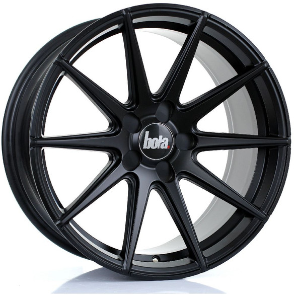 BOLA CSR 18x9 5x100 MATT BLACK Custom Offset: ET25 TO ET45 www.srbpower.com