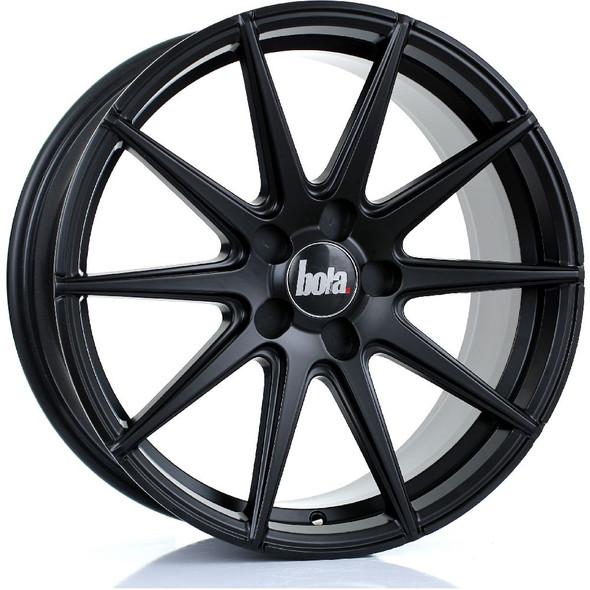 BOLA CSR 18x8 5x110 MATT BLACK Custom Offset: ET25 TO ET45 www.srbpower.com