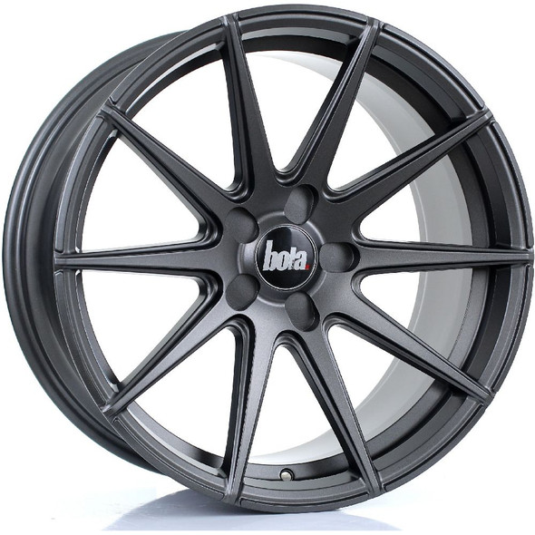 BOLA CSR 19x9.5 5x112 MATT GUNMETAL Custom Offset: ET25 TO ET45 www.srbpower.com