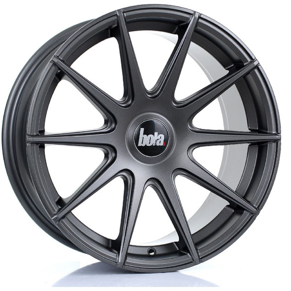 BOLA CSR 17x8 5x118 MATT GUNMETAL Custom Offset: ET35 TO ET45 www.srbpower.com