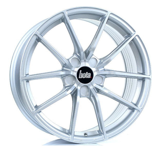 BOLA FLC 18x8.5 5x108 CRYSTAL SILVER Custom Offset: ET42 www.srbpower.com