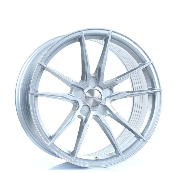 BOLA FLD 19x9.5 5x120 CRYSTAL SILVER Custom Offset: ET25 TO ET45 www.srbpower.com