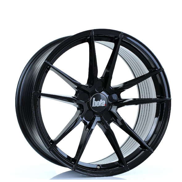 BOLA FLD 19x9.5 5x105 GLOSS BLACK Custom Offset: ET25 TO ET45 www.srbpower.com