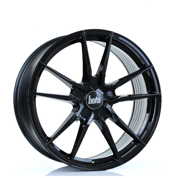 BOLA FLD 19x8.5 5x110 GLOSS BLACK Custom Offset: ET25 TO ET63 www.srbpower.com