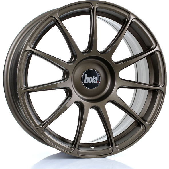 BOLA VST 17x7.5 4x114 MATT BRONZE Custom Offset: ET40 TO ET45 www.srbpower.com