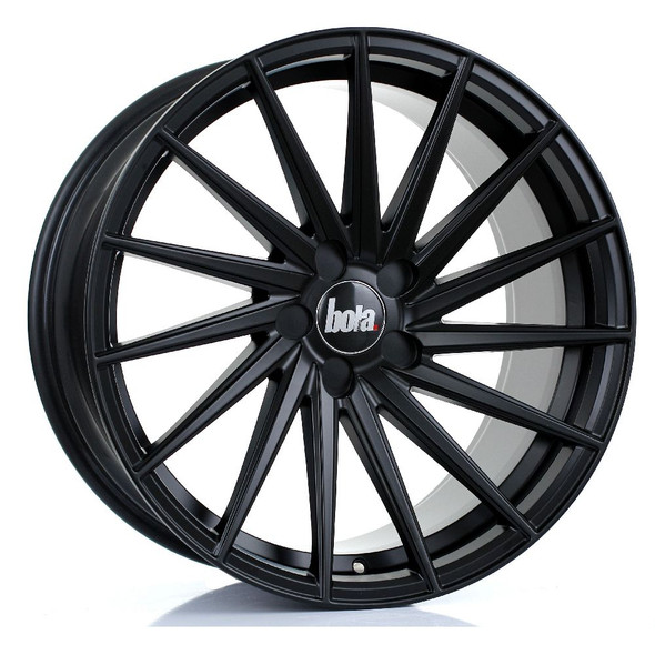 BOLA ZFR 19x9.5 5x112 MATT BLACK Custom Offset: ET25 TO ET45 www.srbpower.com