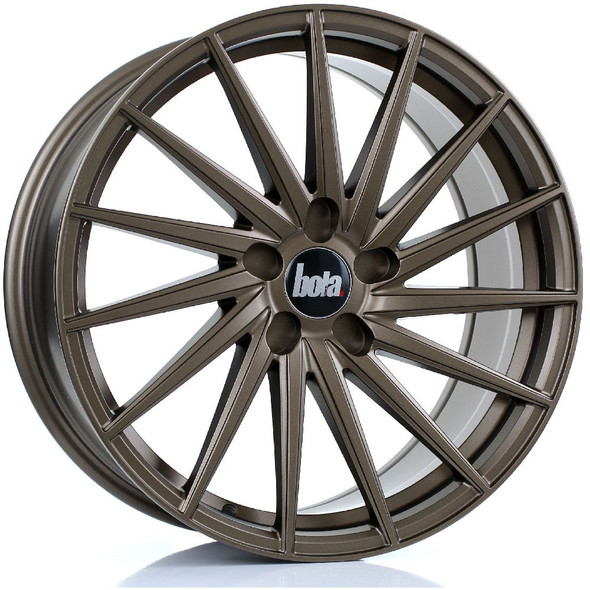 BOLA ZFR 19x8.5 5x108 MATT BRONZE Custom Offset: ET25 TO ET45 www.srbpower.com