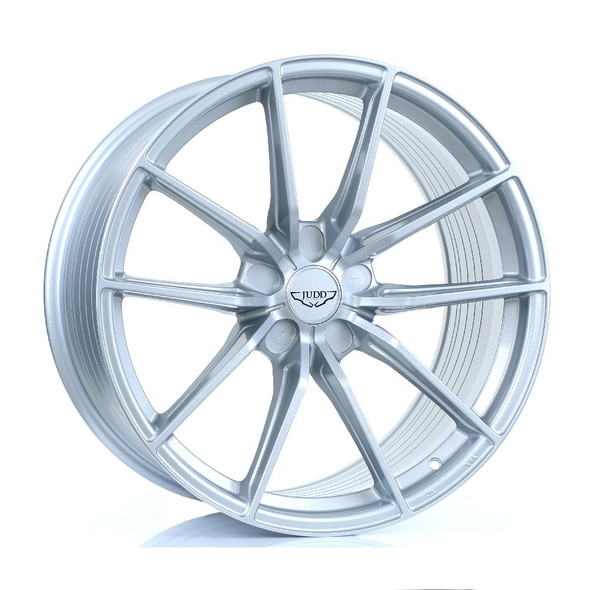 JUDD MODEL THREE 20x10 5x100 ARGENT SILVER Custom Offset: ET42 TO ET45 www.srbpower.com