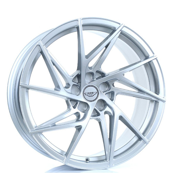 JUDD MODEL TWO 20x9.5 5x130 ARGENT SILVER Custom Offset: ET20 TO ET45 www.srbpower.com