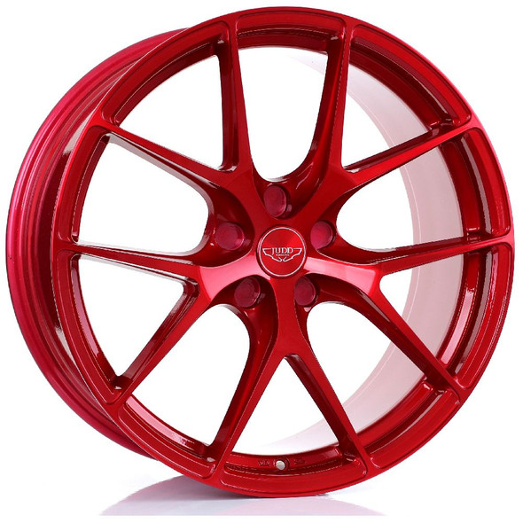 JUDD T325 20x9 5x100 CANDY RED Custom Offset: ET20 TO ET45 www.srbpower.com