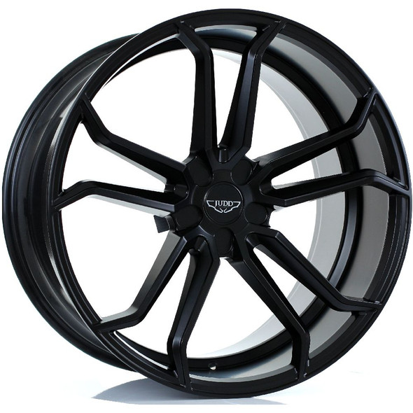 JUDD T502 22x12 5x108 SATIN BLACK Custom Offset: ET32 TO ET40 www.srbpower.com