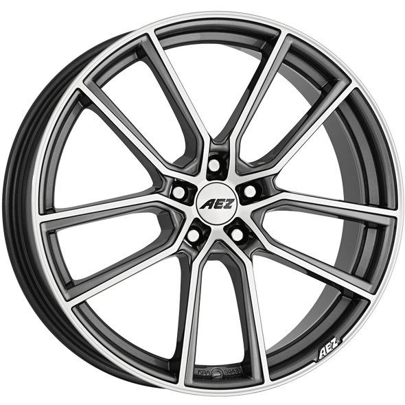 AEZ Kaiman Dark 17x7.5 ET45 5x112 Gunmetal / polished