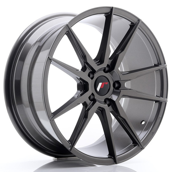 JR Wheels JR21 19x8.5 ET35 5x120 Hyper Gray www.srbpower.com