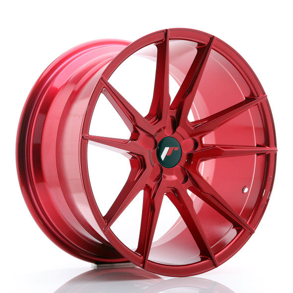 JR Wheels JR21 19x9.5 ET35-40 5H BLANK Platinum Red