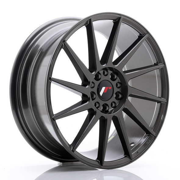 JR Wheels JR22 18x7.5 ET40 5x112/114 Hyper Gray www.srbpower.com