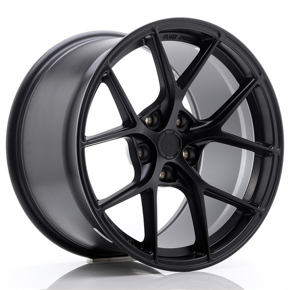 JR Wheels SL01 18x10.5 ET38 5x120 Matt Black www.srbpower.com