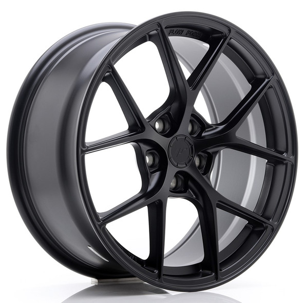 JR Wheels SL01 18x8.5 ET35 5x1143 Matt Black www.srbpower.com