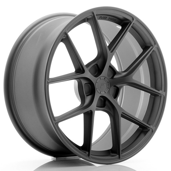 JR Wheels SL01 19x8.5 ET20-45 5H CUSTOM PCD Matt Gun Metal www.srbpower.com