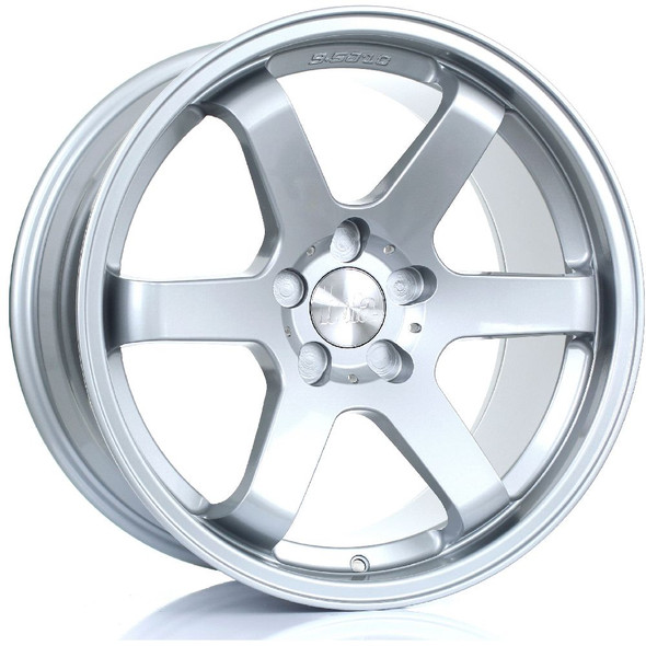 Bola B1 18x9.5 5x120.65 Silver CUSTOM OFFSET: ET42 TO 45 www.srbpower.com