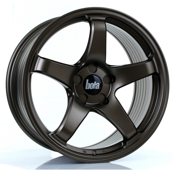 Bola B2R 18x9.5 5x110 Matt Bronze CUSTOM OFFSET: ET30 TO 45 www.srbpower.com