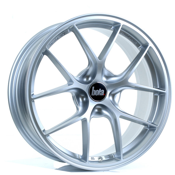 Bola FLE 18x8 5x100 Silver CUSTOM OFFSET: ET40 TO 50 www.srbpower.com