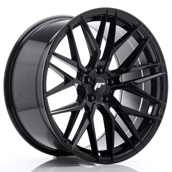 JR Wheels JR28 20x10 ET40 5x120 Gloss Black www.srbpower.com