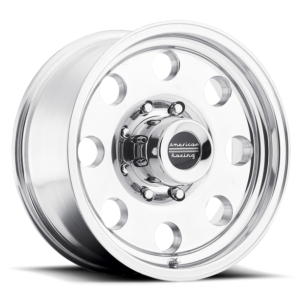 American Racing AR172 BAJA 15x10 ET-43 5x114.3 83.06mm POLISHED (Load Rated 907kg)