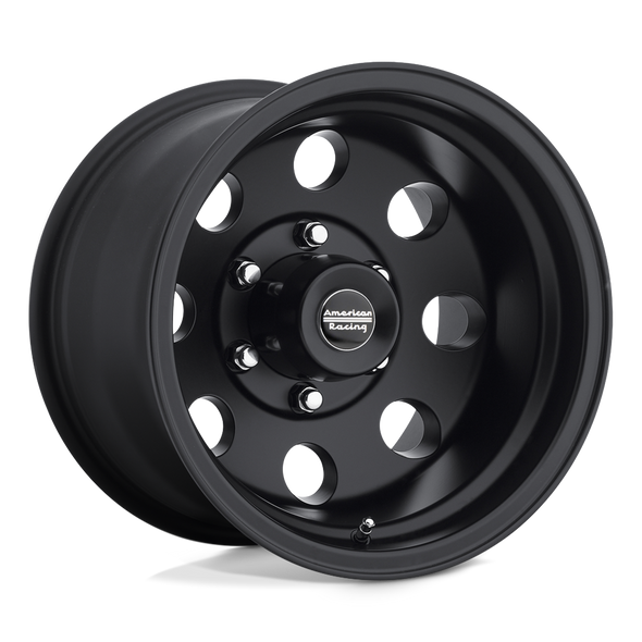 American Racing AR172 BAJA 16x8 ET0 5x139.7 108.00mm SATIN BLACK (Load Rated 998kg)