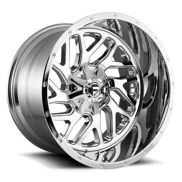 Fuel D609 TRITON 26x12 ET-44 8x165.1 125.10mm CHROME PLATED (Load Rated 1678kg)