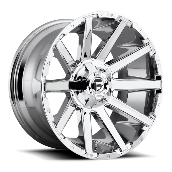 Fuel D614 CONTRA 20x10 ET-18 8x170 125.10mm CHROME PLATED (Load Rated 1678kg)