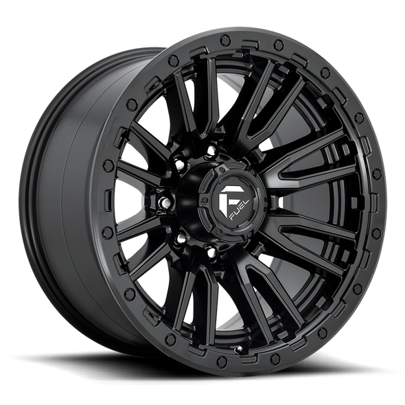 Fuel D679 REBEL 22x12 ET-44 8x170 125.10mm MATTE BLACK (Load Rated 1678kg)