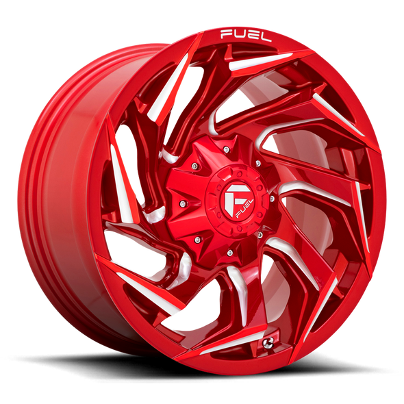 Fuel D754 REACTION 18x9 ET-12 8x170 125.10mm CANDY RED MILLED (Load Rated 1678kg)